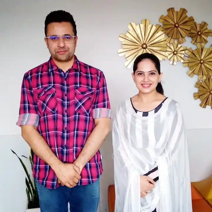 Jaya Kishori and Sandeep Maheshwari